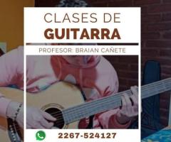 clases de guitarra  braian cañete