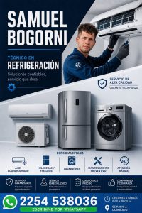 Samuel Bogorni – Servicio Técnico de Refrigeración