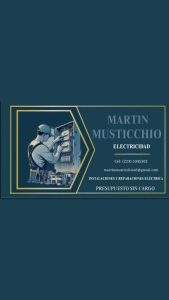 ELECTRICISTA MARTIN MUSTICCHIO MAR DEL PLATA