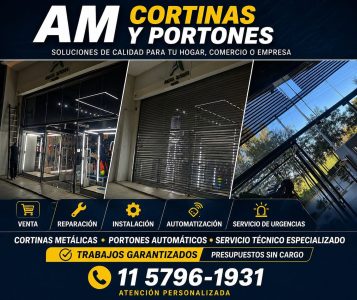 AM CORTINAS Y PORTONES